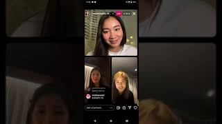 PART4 DEANNA WONG  DINDIN  CARLOTA and GEL CAYUNA IG LIVE UPDATE  OCTOBER 12 2021 [upl. by Yornek]