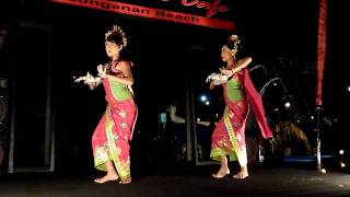 1BALI ISLAND Legong Dance JIMBARAN CAFE バリ島 レゴンダンス [upl. by Lorenza]