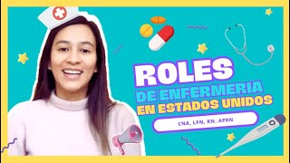 Tipos de ✨ ENFERMERÍA EN ESTADOS UNIDOS ✨ CRNA RN NP CNA LNP QUE SON [upl. by Aynuat]