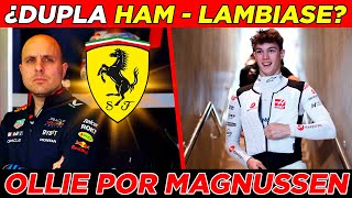 🚨 ¡BOMBAZO ¿DUPLA LAMBIASE  HAMILTON en FERRARI 🔥 ¿Una BAJA mas de RED BULL 🧐 OLLIE en BAKU ✔ F1 [upl. by Nalliuq846]