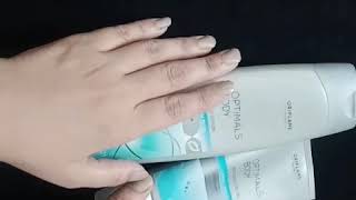 Oriflame optimals firming lotion for body shape and cellulite gel for reducing fats [upl. by Alyson719]