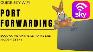 Port forwarding su Sky WiFi come aprire le porte sul modem di Sky per programmi e giochi online [upl. by Katsuyama]