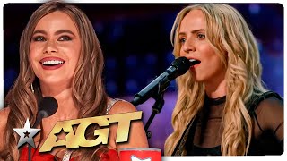 Youtuber Turns Her Hate Comments into a Song on Americas Got Talent [upl. by Hoseia]