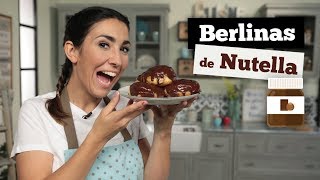 🍫🍩BERLINAS DE NUTELLA 🍩🍫 [upl. by Dasie]