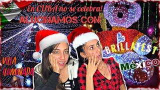 Alucinamos😱con Villa iluminada y Brillafest🎄2022 Reaction🇲🇽Esto si es Navidad🥺mexico [upl. by Jezebel]