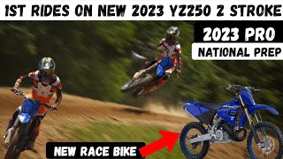 1st Rides on BRAND NEW 2023 YZ250 2 Stroke  We’re Back in it [upl. by Brnaby]