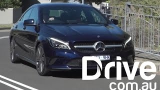 MercedesBenz CLA200 Review  Drivecomau [upl. by Aivon641]