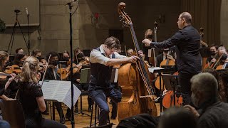 Serge Koussevitzky  Double Bass Concerto  MARC ANDRÉ Junge Philharmonie Zentralschweiz [upl. by Mohorva377]