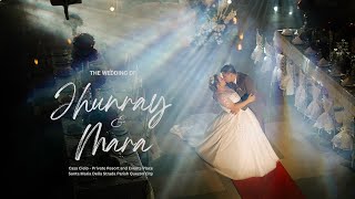 Wedding Video of Jhunray amp Mara at Sacred Heart Parish Kamuning amp Matrix Creation Events Venue [upl. by Scholem]