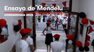 Ensayo de Mendelu 1 de septiembre de 2023 Hondarribia  Txingudi Online [upl. by Adnac]