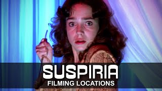 Suspiria 1977 Filming Locations  Then and NOW 4K [upl. by Hgielsa]