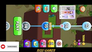 Stacky Dash Game 2nd Level  Entertaining Game 😍  Puzzle Game  RISU GAMER [upl. by Kaiser]