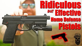 5 Ridiculous But Effective Home Defense Pistols [upl. by Wyatt97]