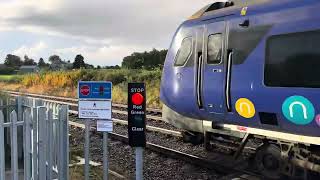 Challen Hall MWL Foot Level Crossing Lancashire Wednesday 11092024 [upl. by Hanforrd]