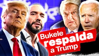 👊 Discurso HISTÓRICO de Bukele apoya a Trump y DESTROZA a Soros  Agustín Laje [upl. by Stedmann]