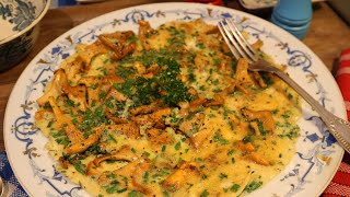 Mon OMELETTE AUX GIROLLES  De saison   Un délice dAutomne  Mère Mitraille  Gourmandises TV [upl. by Jeremy]