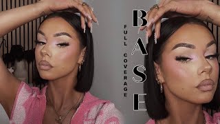 THE BEST BASE YOU WILL EVER HAVE  step by step long lasting full coverage foundation routine [upl. by Maloney164]