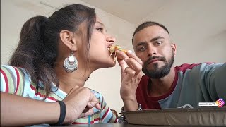 kissing prank on my cute girlfriend Soniya gone romantic new video [upl. by Lorelei188]