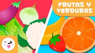 Las frutas y las verduras para niños  Vocabulario para niños  Aprende nuevas palabras [upl. by Esilegna]