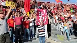 Torcida do Livorno Itália  Bella Ciao [upl. by Ynattib137]