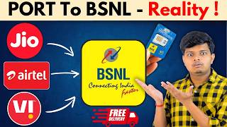 PORT to BSNL Easy Mobile Number Porting Guide with BSNL SIM Port Offer [upl. by Ymmac]