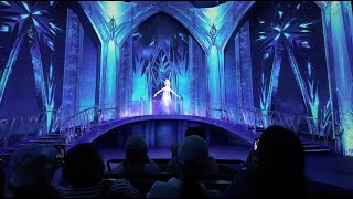 4K Tokyo Fantasy Springs  Anna and Elsas Frozen Journey Full Queue and Ride [upl. by Basil]