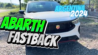 Muestra de Fiat Fastback ABARTH EN ARGENTINA 2024 [upl. by Nnylak414]