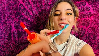 ASMR  Getting You Ready 🧼💄💆🏻‍♂️ FAST CHAOTIC PERSONAL ATTENTION 👕 [upl. by Aztinay156]