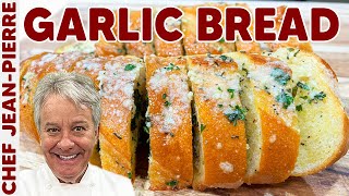 Garlic Bread Restaurant Style  Chef JeanPierre [upl. by Schonthal]