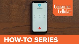 How to Setup and Access Voicemail  Consumer Cellular [upl. by Suzetta]