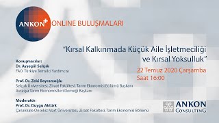 “Kırsal Kalkınmada Küçük Aile İşletmeciliği ve Kırsal Yoksulluk” [upl. by Cul148]