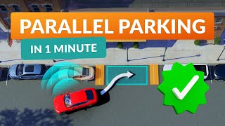 How to Parallel Park Perfect Parallel Parking in 3 Easy Steps [upl. by Areyk389]