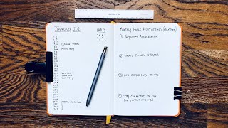 Minimalist Beginner Friendly Bullet Journal Setup [upl. by Ikram988]