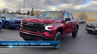 2025 Chevrolet Silverado 1500 LT Trail Boss Crew Cab Woodhaven Trenton Wyandotte Taylor Rivervie [upl. by Beacham]