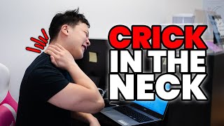 Crick in the neck  How to fix neck pain from sleeping weird [upl. by Audie]