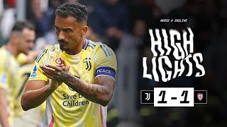 HIGHLIGHTS SERIE A  Juventus 11 Cagliari  Matchday 7 [upl. by Rashida]