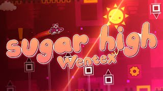 quotsugar highquot by Wentex ALL COINS  Geometry Dash Daily 423 211 [upl. by Helene871]