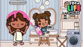 The Sibling Wars  with voice  Toca Boca Tiktok Roleplay [upl. by Ahsropal]