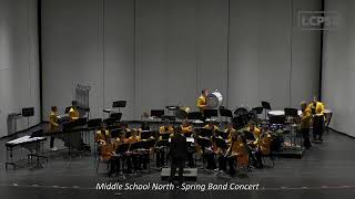 Middle School North  Spring Band Concert [upl. by Tallou]