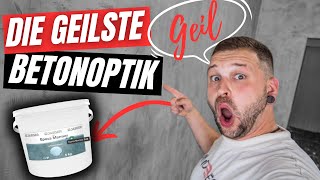 BETONOPTIK ⎜Spachteltechnik  Kreativ ohne Folie 🤙🏼 [upl. by Aisyram]