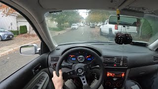 2004 Volkswagen Golf turbo diesel  POV Drive🇺🇸 [upl. by Hamann312]