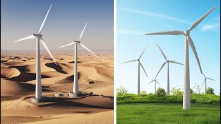 Can Wind Turbines Help Reduce Sahara Desertification [upl. by Atiniuq382]