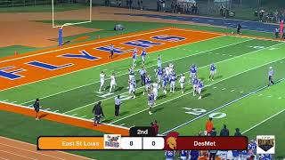 E St LouisDesMet Football 843021 [upl. by Aiken]