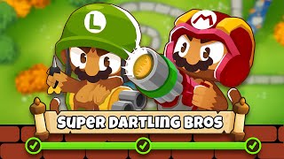 Super Dartling Bros Quest 🚫 Monkey Knowledge WalkthroughGuide  Bloons TD6 [upl. by Bozuwa878]