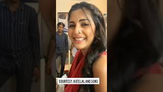 Megha Chakraborty and Sahil Phull New TikTok Video  Katelal And Sons Behind The Seens Shorts [upl. by Nyrehtak992]