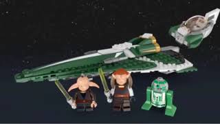 LEGO 9498 Saesee Tiins Jedi Starfighter  LEGO Star Wars [upl. by Zaneta]