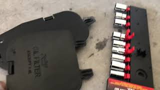 Dodge Dart 24 liter oil change How to [upl. by Norvil91]