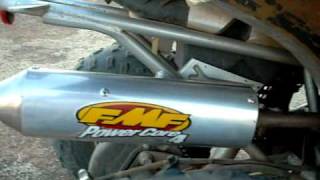 Honda trx90 fmf power core4 pipe [upl. by Maples]