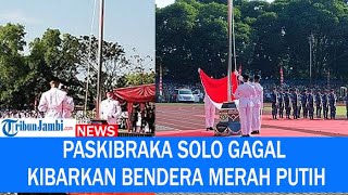 Viral Tangis Paskibraka Solo Gagal Kibarkan Bendera Merah Putih Reaksi Wali Kota Gibran Rakabuming [upl. by Glory245]