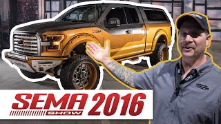 quotThe Gold Standardquot F150 Build Interview at Fords SEMA Show 2016 booth [upl. by Hunley]